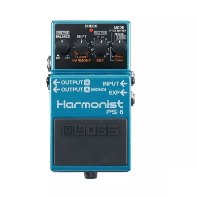 Pedal boss PS-6 perfeito para Guitarra