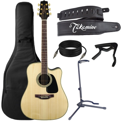 Violão Takamine GD51Ce Natural + Correia Takamine + Brinde