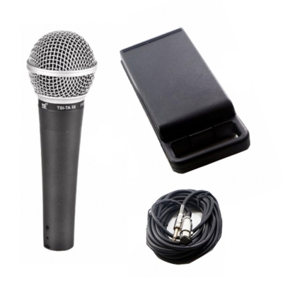 Microfone Profissional Com Fio TSI 57