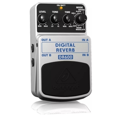 Pedal Behringer DR600 Digital Reverb Para Guitarra